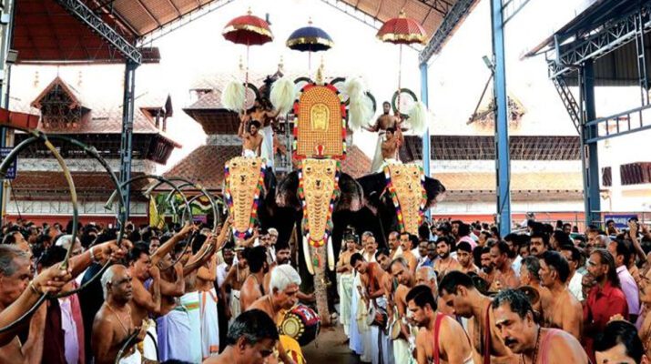 Seeveli Procession at Guruvayur
